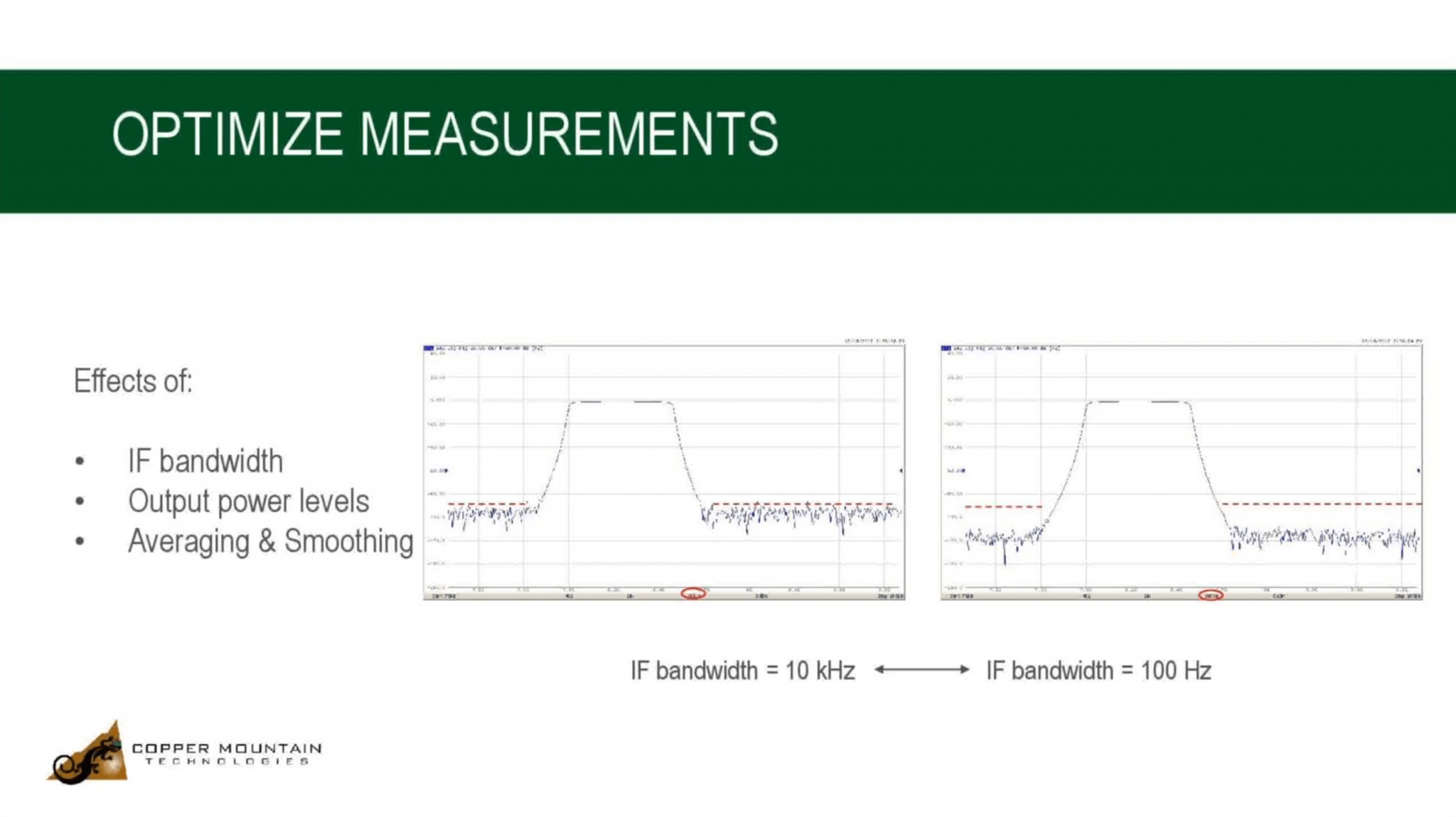 optimizing vna measurements video